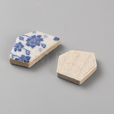 Porcelain Cabochons PORC-TAC0015-001A-1