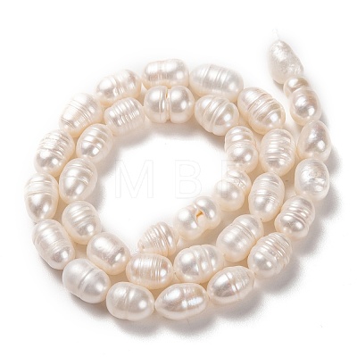 Natural Cultured Freshwater Pearl Beads Strands PEAR-L033-76-1