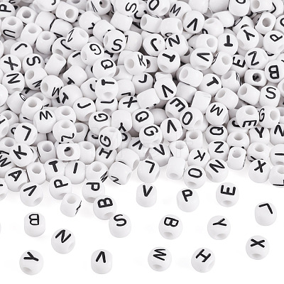 150G 1140Pcs Opaque Acrylic Beads OACR-TA0004-47A-1