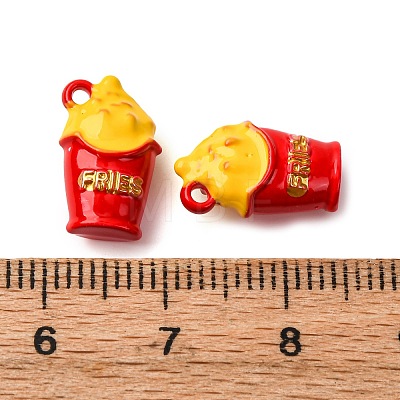 Baking Paint Alloy Pendants FIND-G097-05H-1