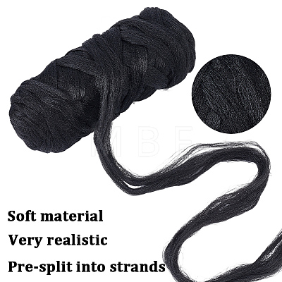 Fibre African Wig Braiding Line AJEW-CY0002-70A-1