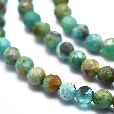 Natural Turquoise Beads Strands G-P438-C06-2mm-1