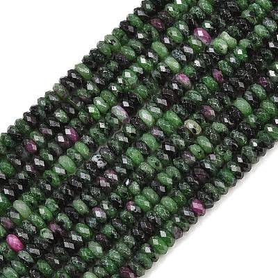 Natural Ruby in Zoisite Beads Strands GG-CBAE4D4-A09-01-1