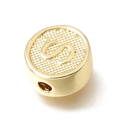 Brass Beads KK-E802-35G-S-1
