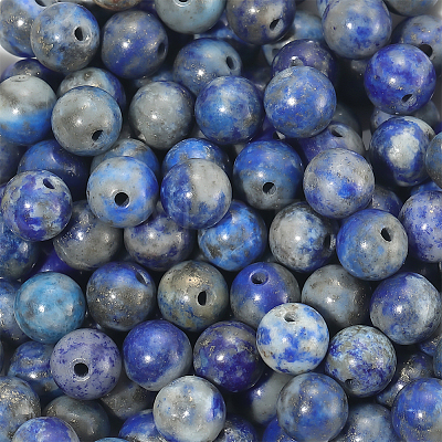 120Pcs Natural Lapis Lazuli Beads G-PA0001-15A-1
