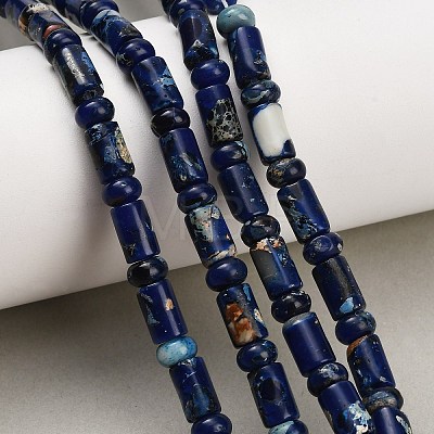 Dyed Synthetic Imperial Jasper Beads Strands GG-CBAA20A-02D-1
