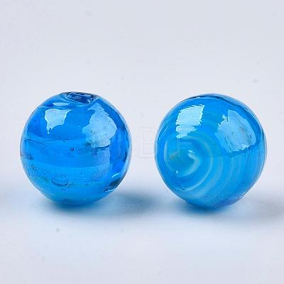 Handmade Lampwork Beads LAMP-S021-01-1