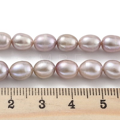 Natural Cultured Freshwater Pearl Beads Strands PEAR-P062-08J-1