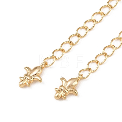 Brass End with Chains KK-H524-19G-1