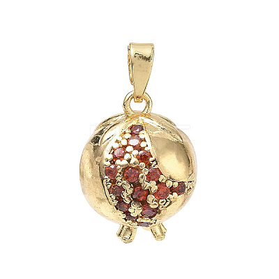 Brass Rhinestone Pendants LS-CU-CBABE4C-01-1