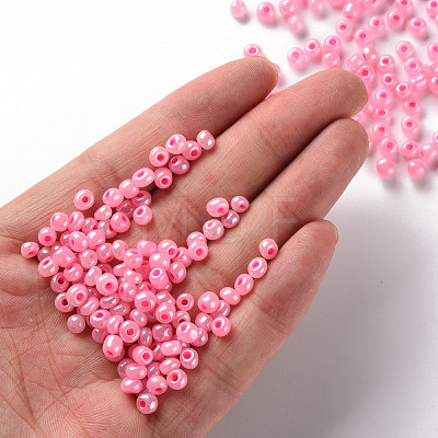 (Repacking Service Available) Glass Seed Beads SEED-C020-4mm-145-1