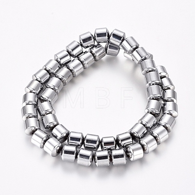Magnetic Synthetic Hematite Beads Strands G-G826-05A-8mm-1