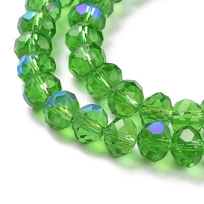 Electroplate Glass Beads Strands EGLA-A034-T4mm-L08-1