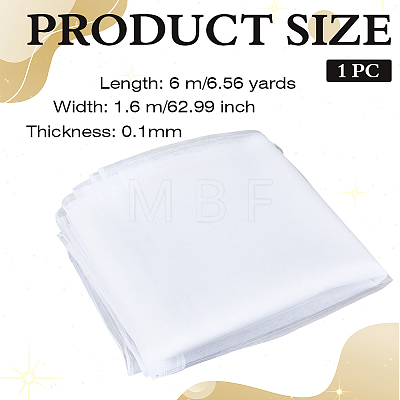 Polyester Gauze Fabric DIY-WH0622-586A-1