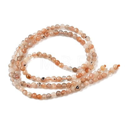 Natural Peach Moonstone Beads Strands G-J400-E16-02-3MM-A-1