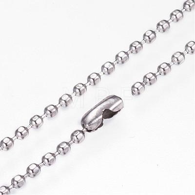 304 Stainless Steel Necklaces NJEW-D281-14-1