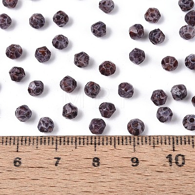 Picasso Glass Seed Beads SEED-N012-04F-1