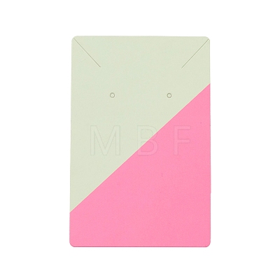 Rectangle Paper Earring Display Cards CDIS-D007-01D-1