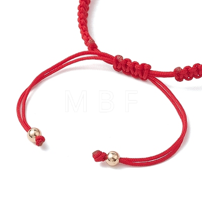 Polyester Braided Bead Bracelet Making AJEW-JB01250-1