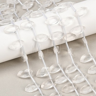 Natural Quartz Crystal Beads Strands G-P607-A01-01-1