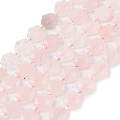 Natural Rose Quartz Beads Strands G-G144-A03-01-1