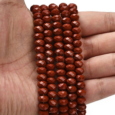 Natural Red Jasper Beads Strands G-Z111-A12-01-1