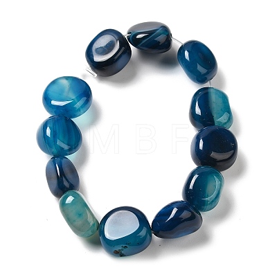 Natural Agate Beads Strands G-H295-D01-02-1