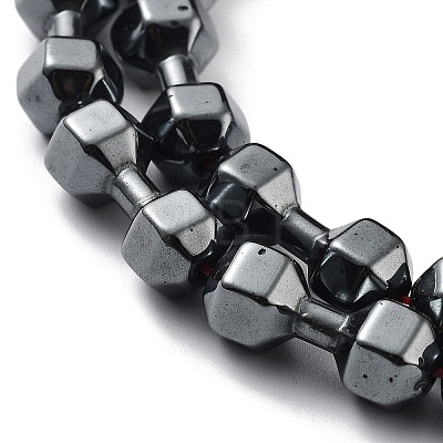 Synthetic Non-Magnetic Hematite Beads Strands G-H303-B04-1