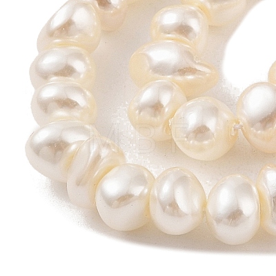 Electroplated Shell Pearl Beads Strands BSHE-C006-06B-1