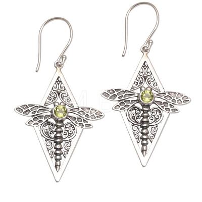 Alloy & Rhinestone Dangle Earrings FS-WG9C296-01-1
