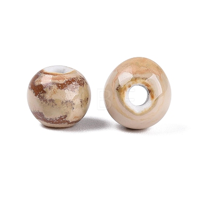 Vintage Handmade Porcelain Beads PORC-Q006-13A-37-1