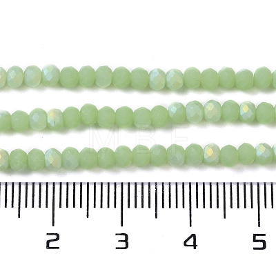 Imitation Jade Glass Beads Strands X1-EGLA-A034-J2mm-MB01-1