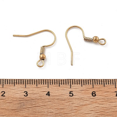 316 Surgical Stainless Steel Earring Hooks X-STAS-M288-06G-B-1