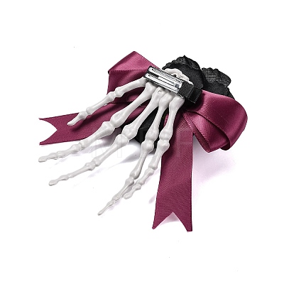 Halloween Party Hair Accessories AJEW-S088-07A-1