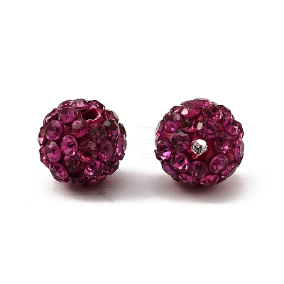 Pave Disco Ball Beads RB-H258-8MM-502-1