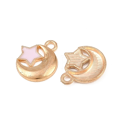 Alloy with Enamel Charms AL-CBA9C31-01G-D-1