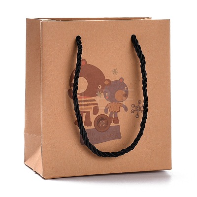 Rectangle Kraft Paper Bags CARB-F008-04G-1