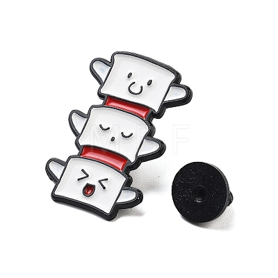 Body Alloy Enamel Pins Brooches JEWB-U008-03C-1