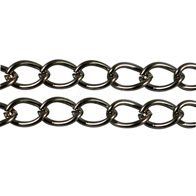 Soldered Iron Curb Chains CH-R082-01B-1