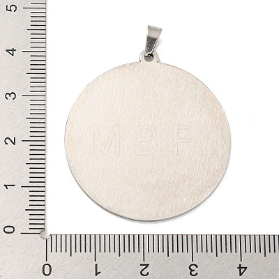 304 Stainless Steel Pendants STAS-M067-03P-1