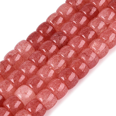 Ombre Effect Dyed Glass Beads Strands GLAA-Q106-05B-A08-1