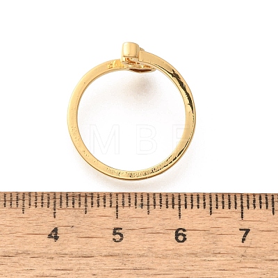 Brass Cuff Rings for Women RJEW-U044-E-1