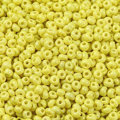 8/0 Baking Paint Glass Seed Beads X1-SEED-M012-02A-48-1