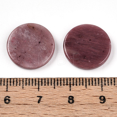 Natural Rhodonite Cabochons G-T141-33H-1