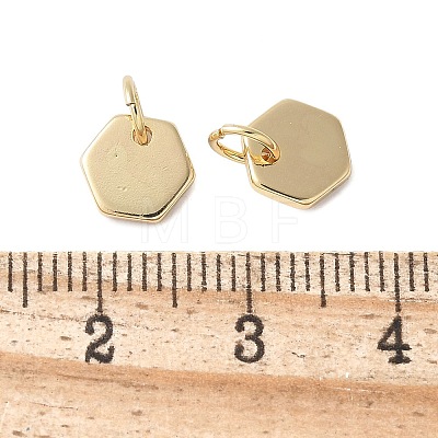 Brass Pendants KK-F892-40G-1