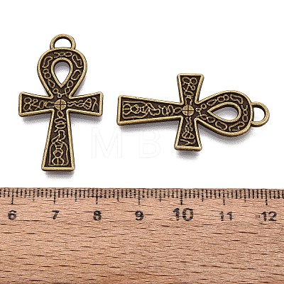 Tibetan Style Alloy Pendants RELI-PW0001-059AB-1