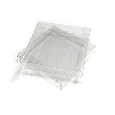 Transparent PVC Box Candy Treat Gift Box CON-WH0074-09-1