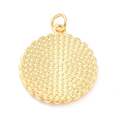 Real 18K Gold Plated Brass Pendants KK-L206-013G-03-1