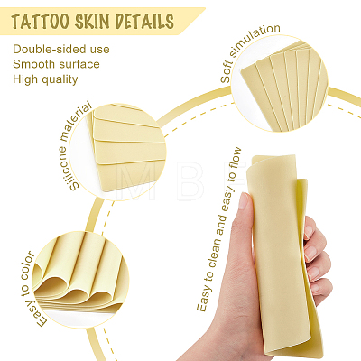 Blank Silicone Tattoo Practice Skin MRMJ-WH0075-36-1