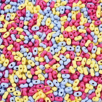 Opaque Acrylic Beads MACR-T048-02M-15-1